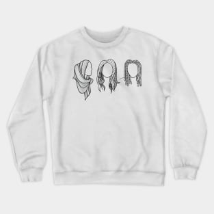 Three Girls 2 Crewneck Sweatshirt